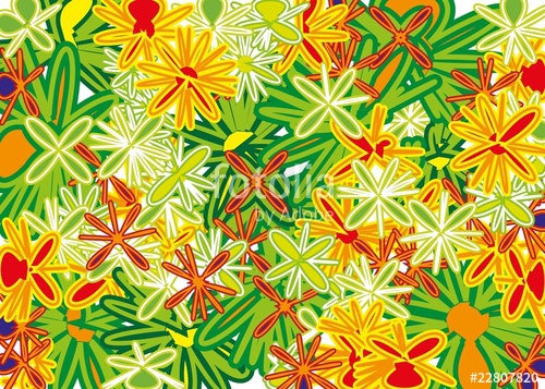 500x357 Hippie Flower Background Stock Image And Royalty Free Vector