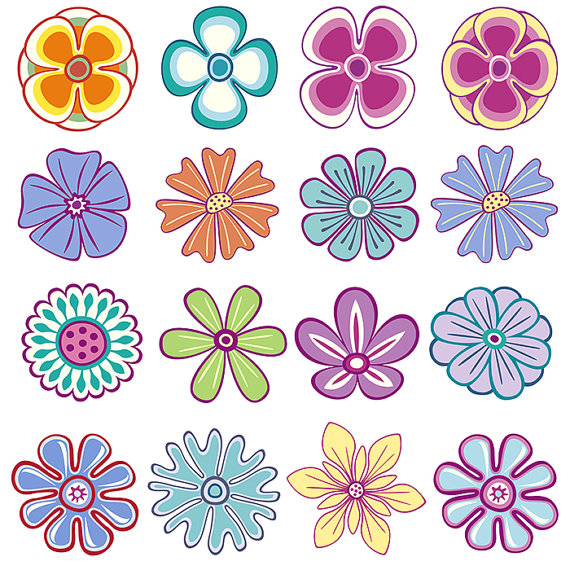 Hippie Flower Vector at Vectorified.com | Collection of Hippie Flower ...