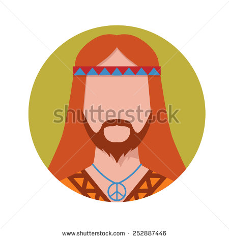Hippie Vector