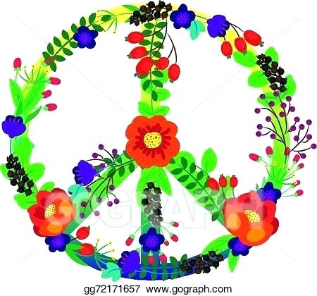 450x420 Vector Hippie Flowers