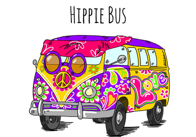 632x443 Free Hippie Bus Background Free Vector Download Cannypic