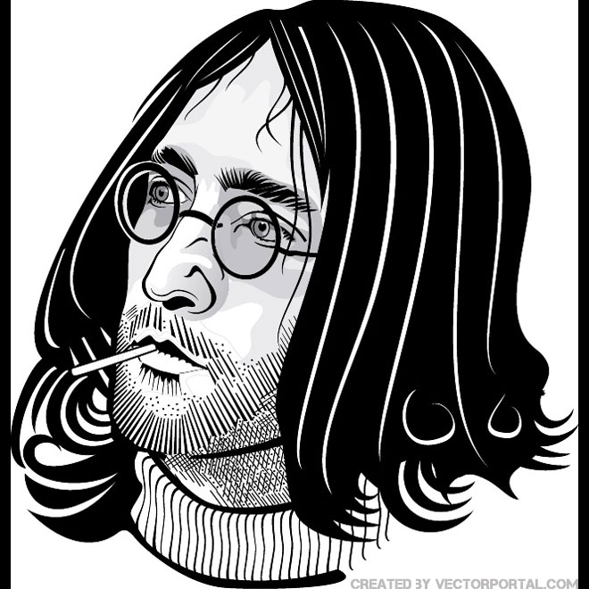 660x660 Hippie Face Image Free Vector