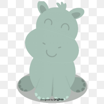 360x360 Hippo Vector, Free Download Hippo Cartoon, Cartoon Hippo, Cute