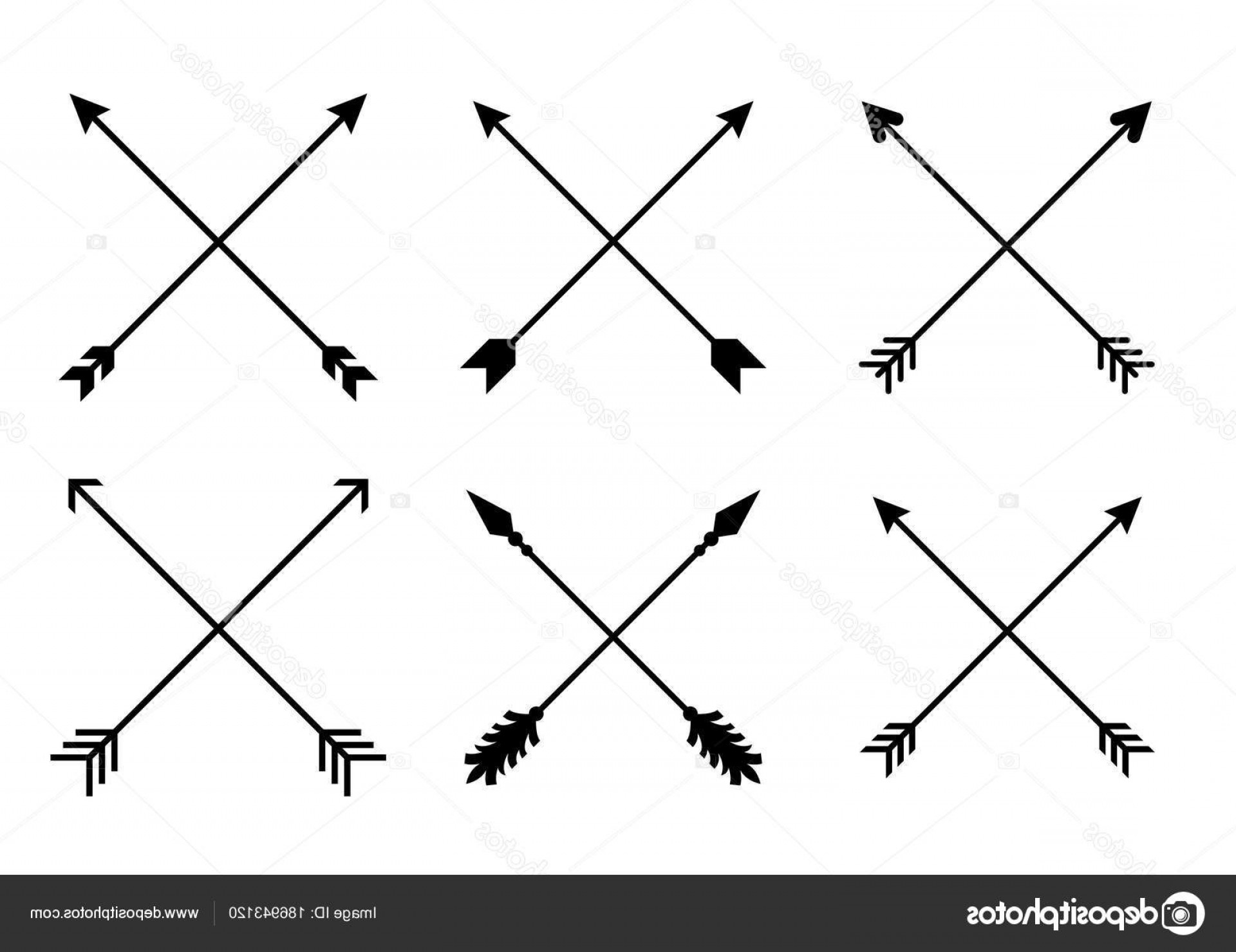 1920x1479 Stock Illustration Criss Cross Hipster Arrows Arrows Sarahgardan
