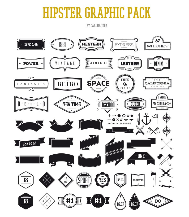 800x918 Pictures Of Hipster Banner Ribbon