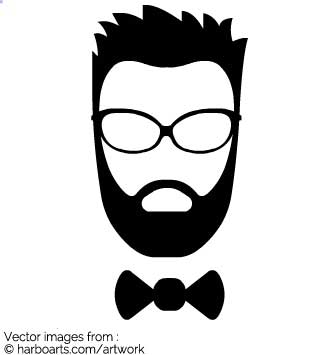 Download Hipster With Full Beard 335x355 Download Hipster With Full Beard
