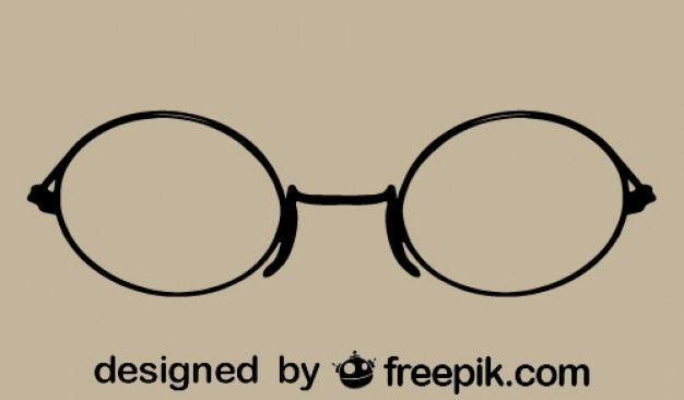 626x366 Vintage Vector Glasses Free Vector Free Vectors Ui Download