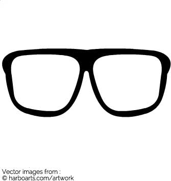 Hipster Glasses Vector at Vectorified.com | Collection of Hipster ...