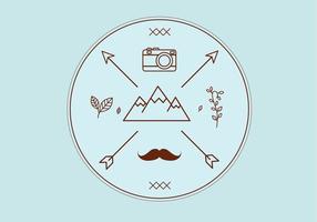 286x200 Hipster Logo Free Vector Art