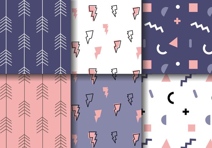 Hipster Pattern Vector 700x490 Hipster Pattern Vector