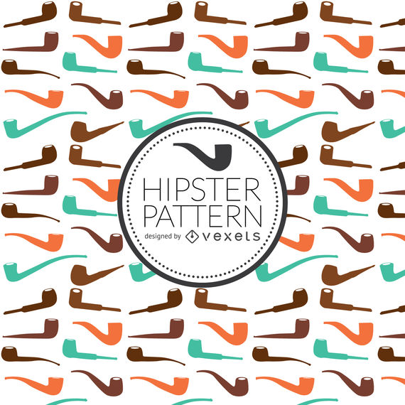 Hipster Pipe Pattern 570x570 Hipster Pipe Pattern