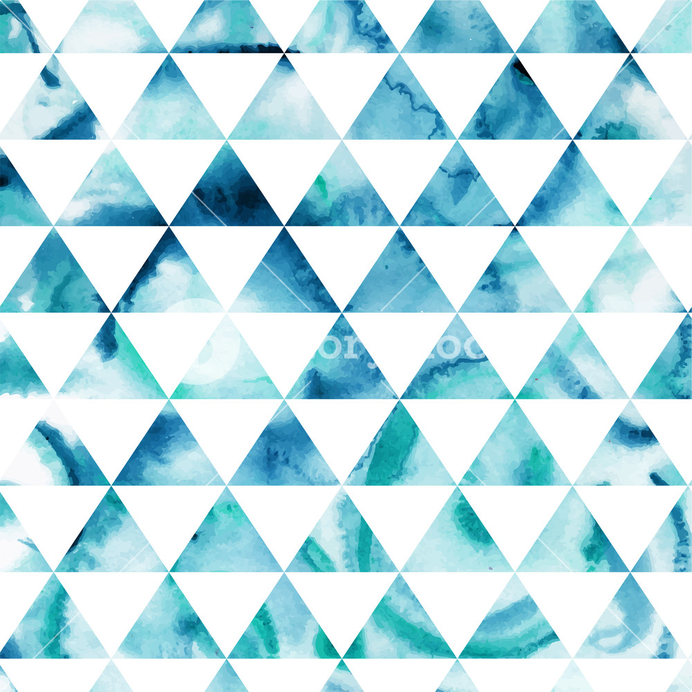 Vector Watercolor Triangles Pattern Modern Hipster Pattern 1000x1000 Vector Watercolor Triangles Pattern Modern Hipster Pattern