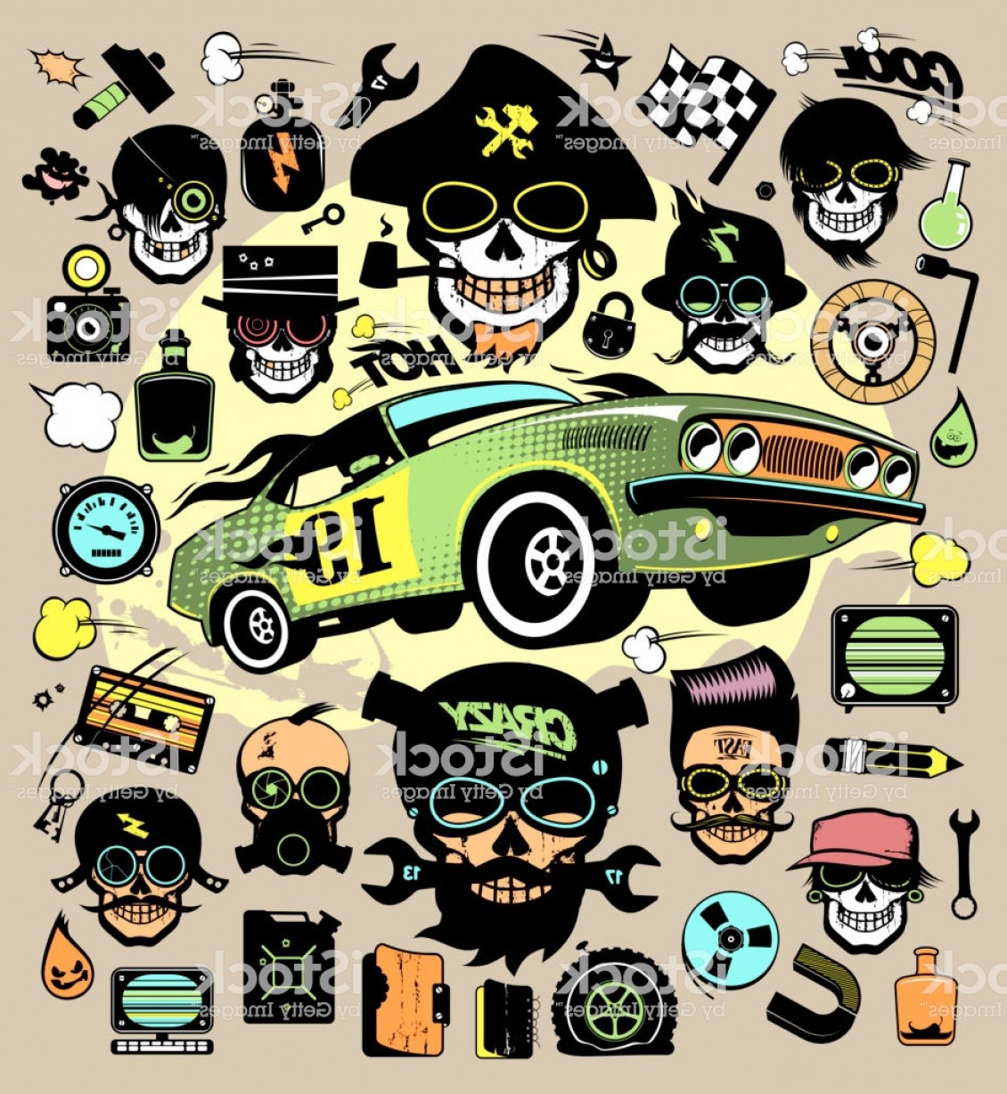 1130x1228 Race Skull Vector Lamaison
