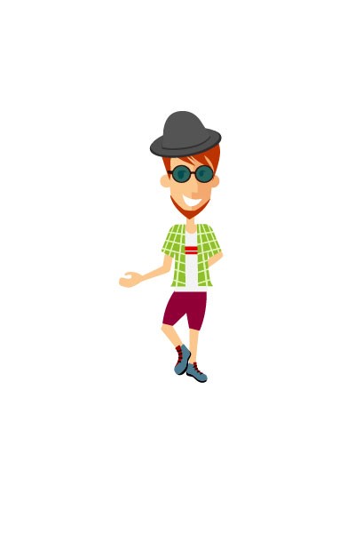 400x600 Hipster Vector Pack Vector Characters Vectorvice
