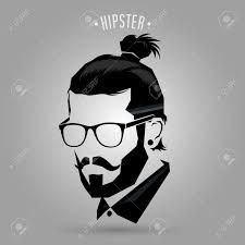 225x225 Cho Hipster Vector Man Hair Style Art Beard
