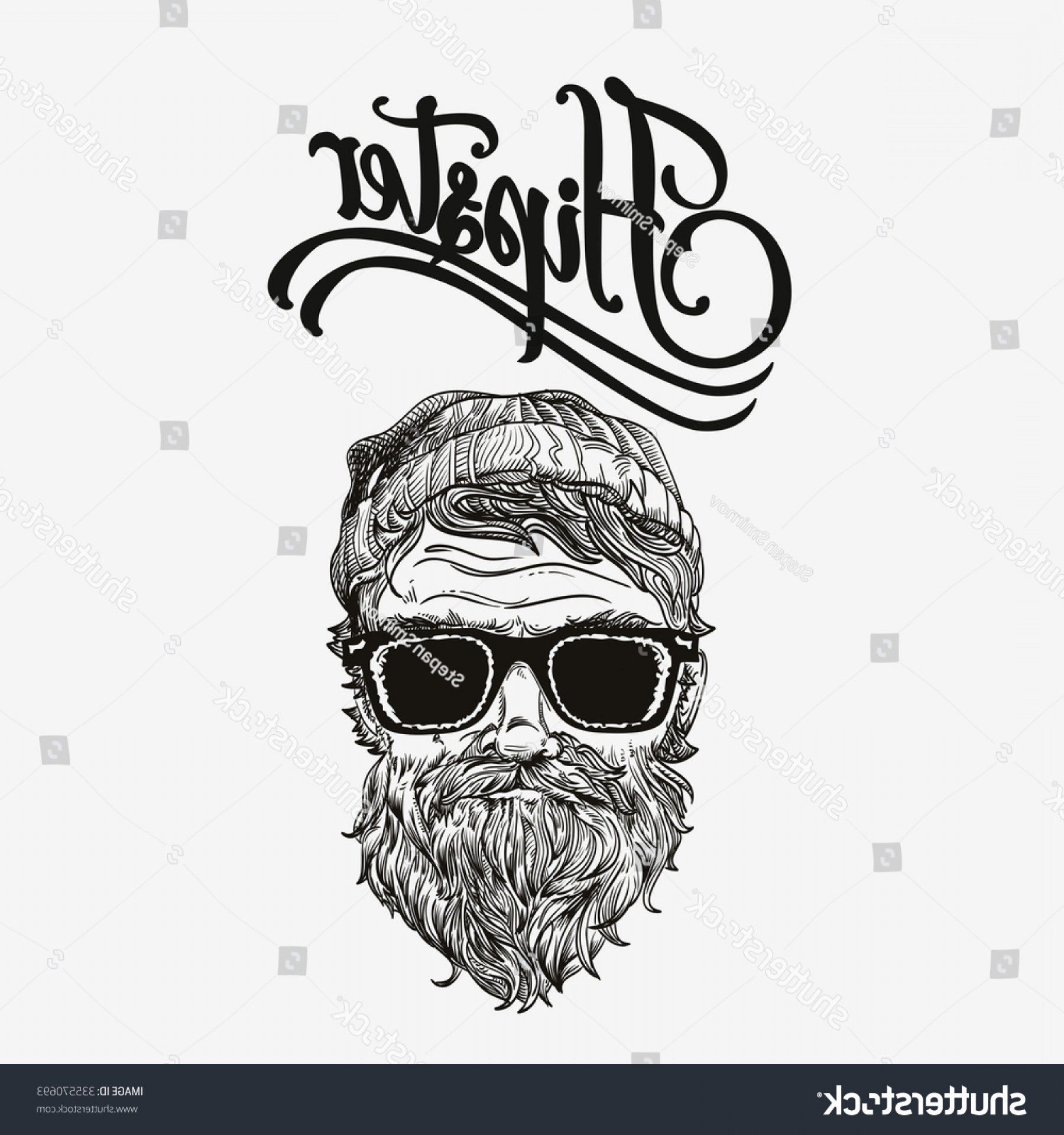 Hipster Vector Illustration Male Face Beard Hoodamathrun 1800x1920 Hipster Vector Illustration Male Face Beard Hoodamathrun