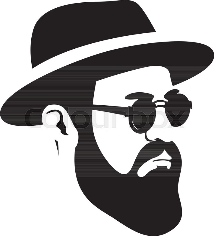 Men Head Face Hipster Vector Stock Vector Colourbox 724x800 Men Head Face Hipster Vector Stock Vector Colourbox