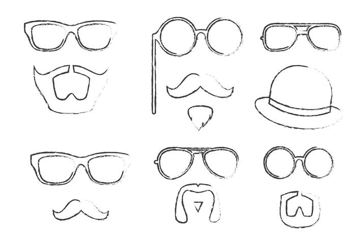 Sketchy Hipster Vector Pack 700x490 Sketchy Hipster Vector Pack