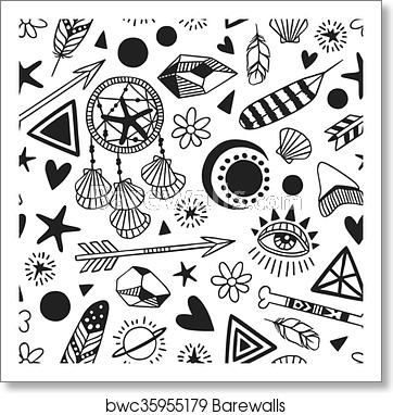 Black And White Doodle Illustration Hand Drawn Ink Art Work 362x382 Black And White Doodle Illustration Hand Drawn Ink Art Work