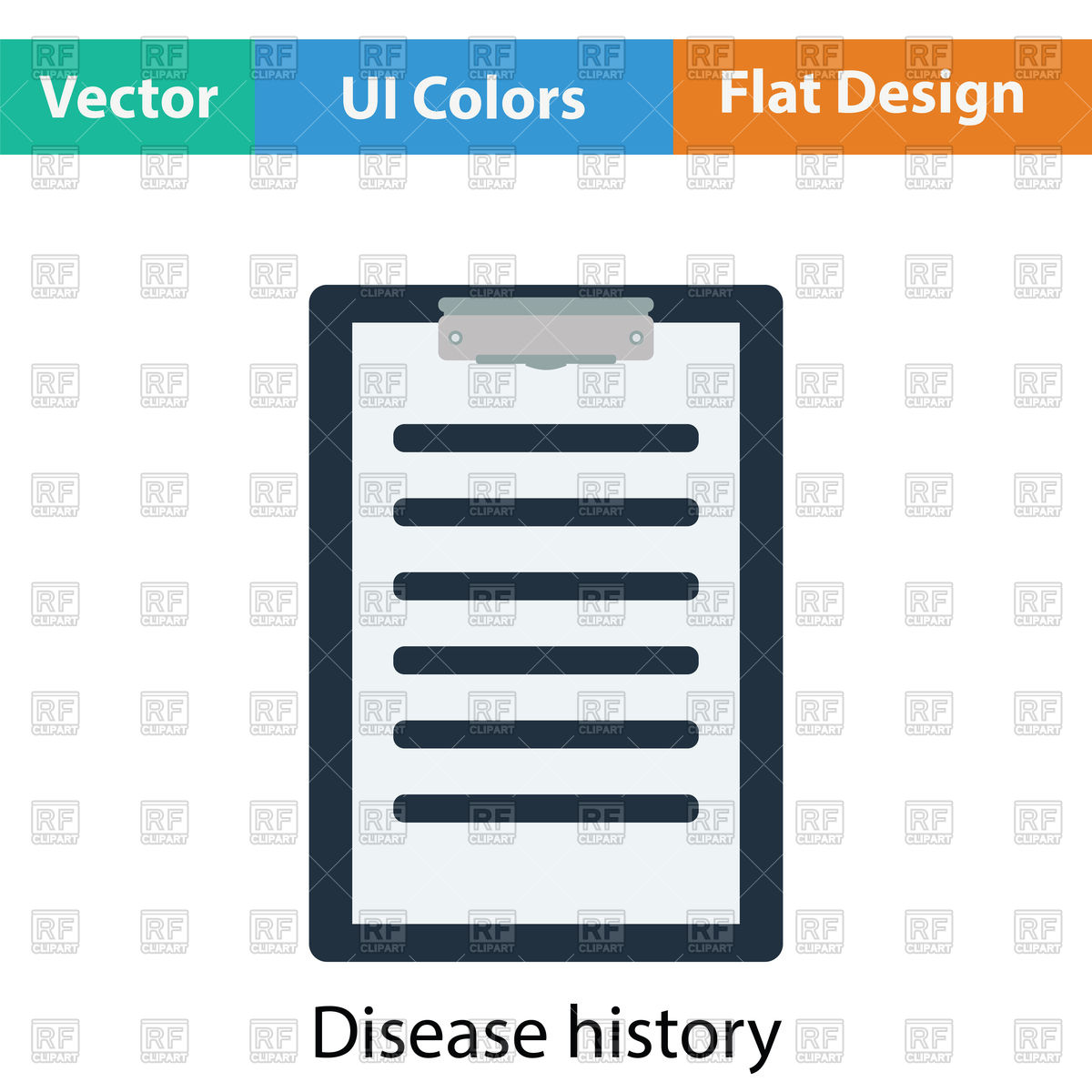 Disease History Icon Vector Image Of Healthcare, Medical Angelp 1200x1200 Disease History Icon Vector Image Of Healthcare, Medical Angelp
