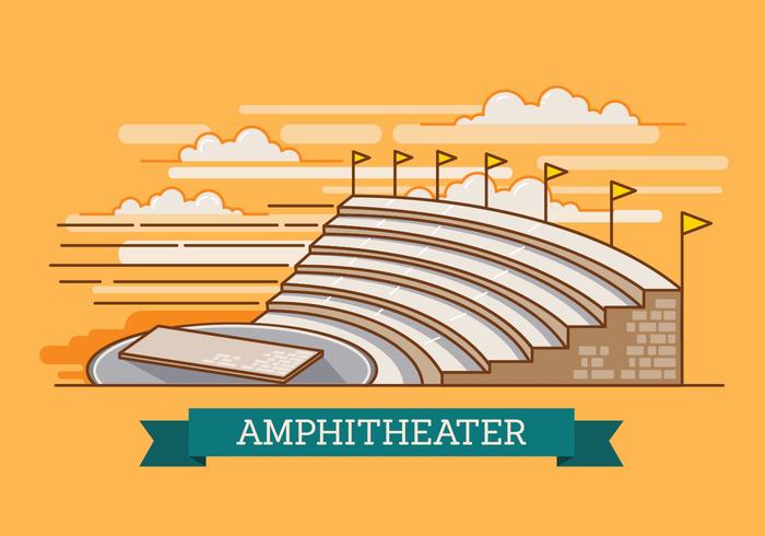 Amphitheater Ruin An Ancient Architecture History City Vector 700x490 Amphitheater Ruin An Ancient Architecture History City Vector