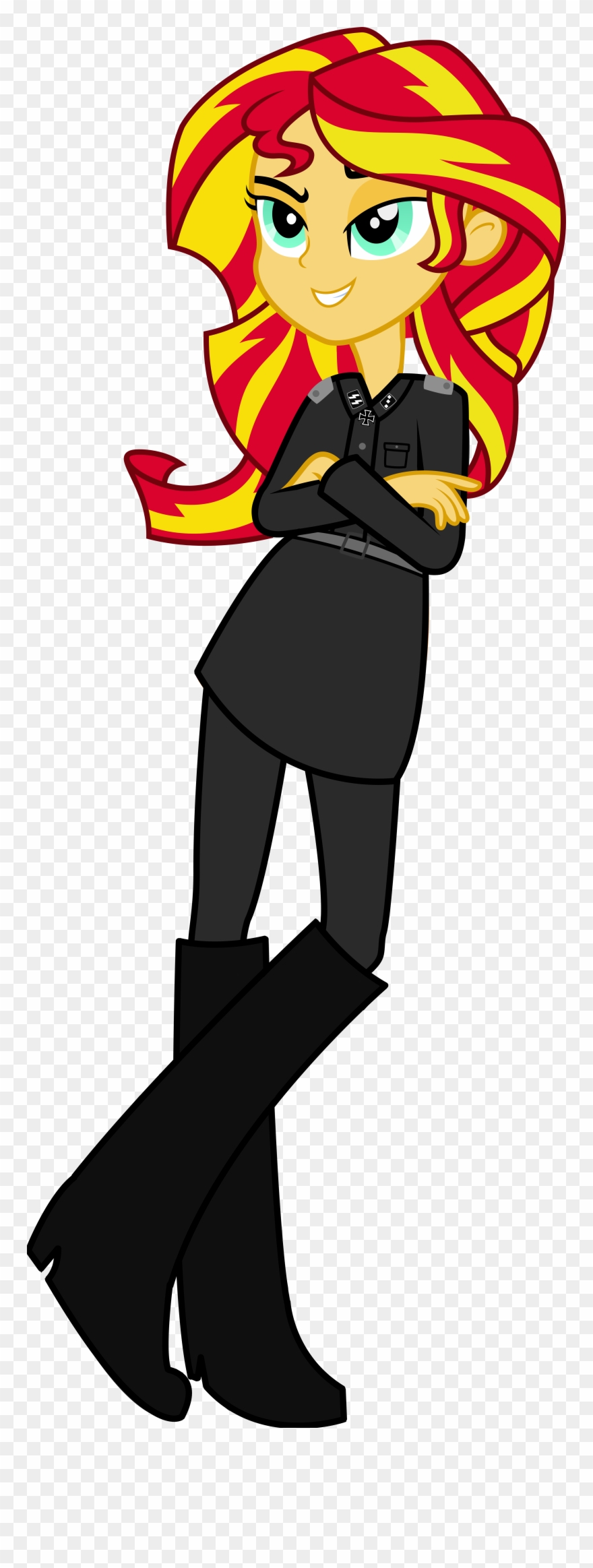 880x2327 Hitler Vector Simple Clipart