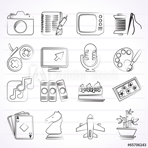 500x500 Hobbies And Leisure Icons