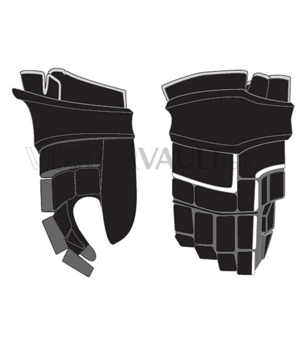 Buy Vector Hockey Gloves Royalty Free Illustration 442x500 Buy Vector Hockey Gloves Royalty Free Illustration