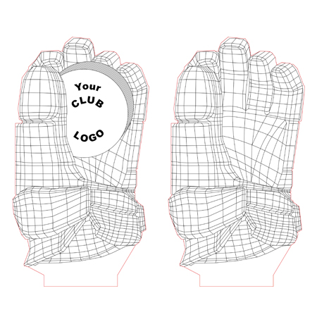 Hockey Glove Illusion Light Plan Vector For Cnc 450x450 Hockey Glove Illusion Light Plan Vector For Cnc