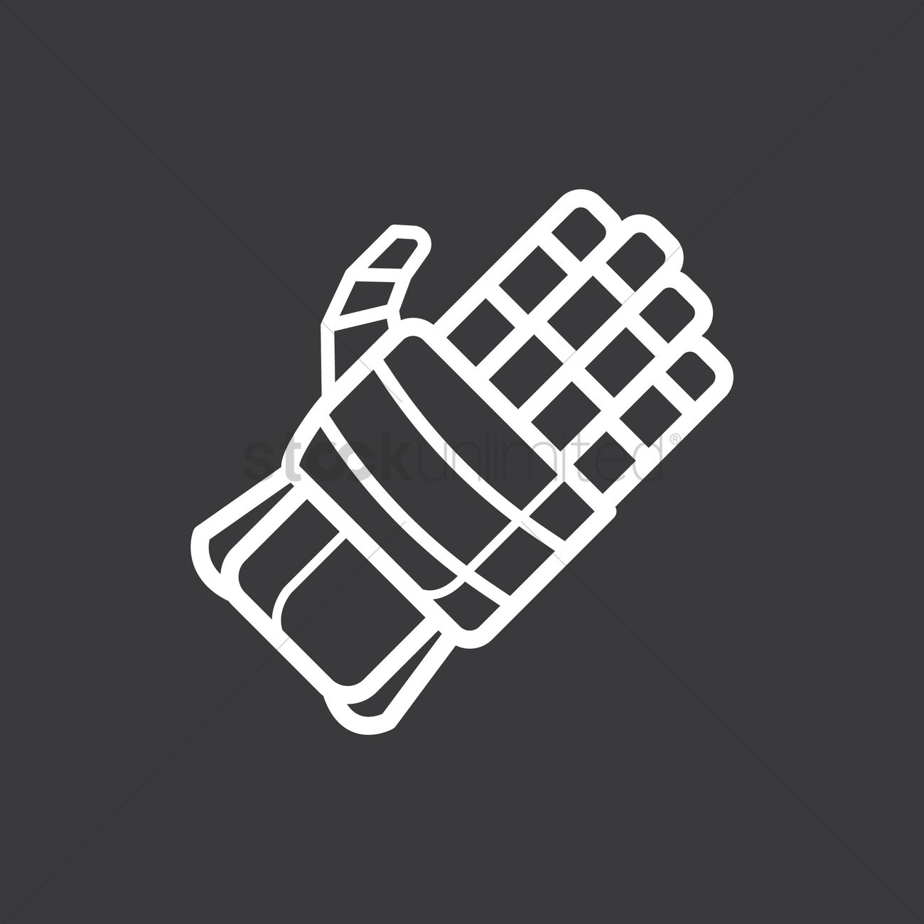 Ice Hockey Gloves Vector Image 1300x1300 Ice Hockey Gloves Vector Image