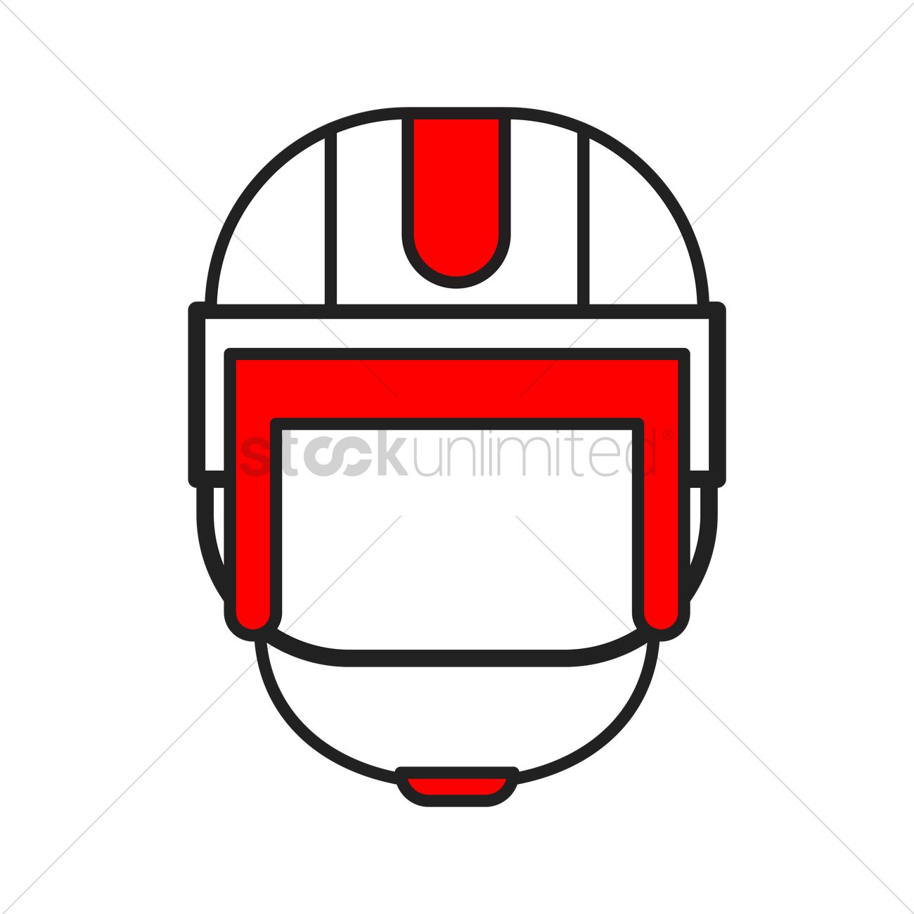 Hockey Helmet Vector Image 1300x1300 Hockey Helmet Vector Image