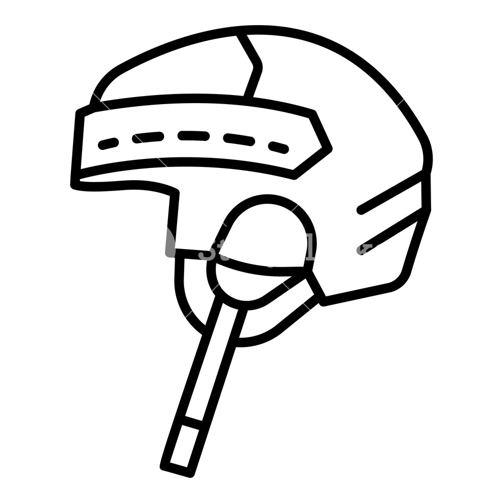 Hockey Helmet Icon Outline Hockey Helmet Vector Icon For Web 1000x1000 Hockey Helmet Icon Outline Hockey Helmet Vector Icon For Web