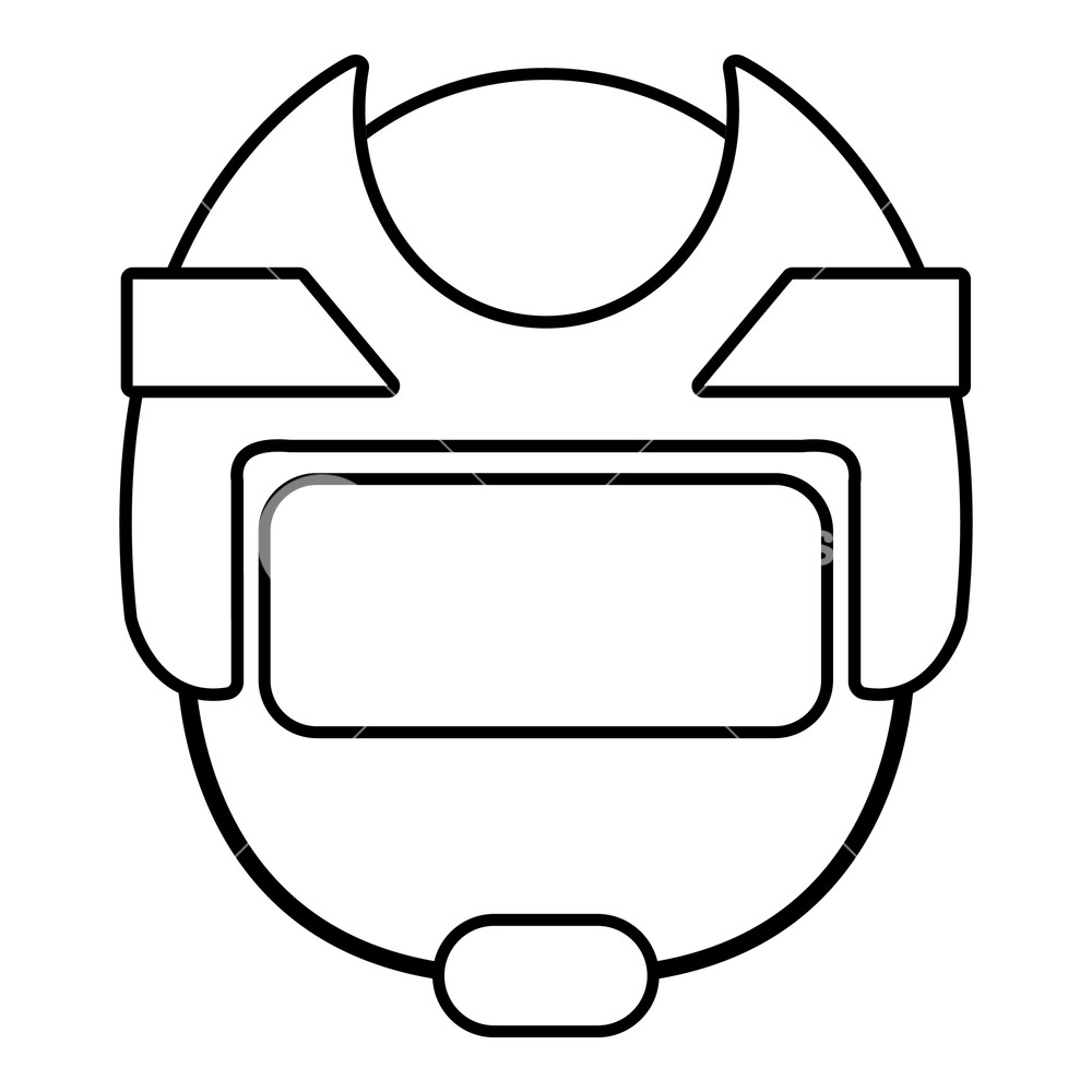 Hockey Helmet Icon Outline Illustration Of Hockey Helmet Vector 1000x1000 Hockey Helmet Icon Outline Illustration Of Hockey Helmet Vector