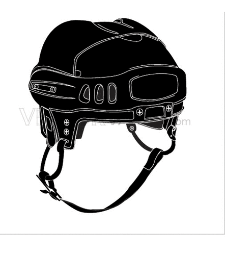 Buy Vector Hockey Helmet Royalty Free Illustration 442x500 Buy Vector Hockey Helmet Royalty Free Illustration