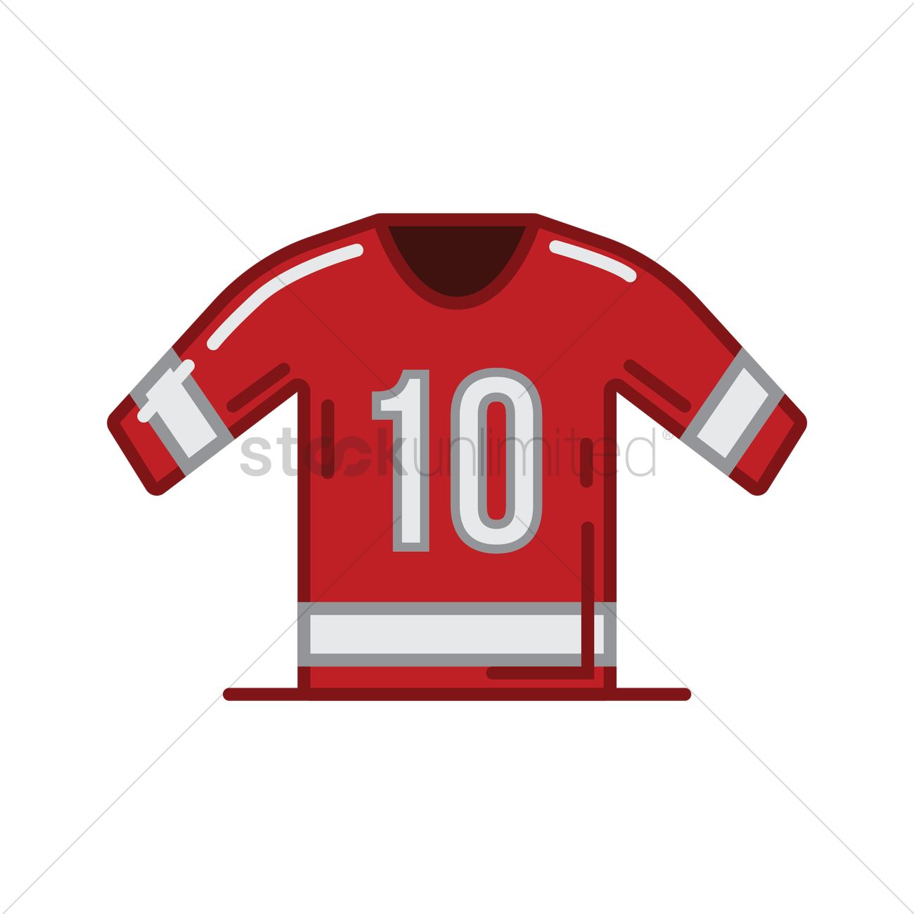 Ice Hockey Jersey Vector Image 1300x1300 Ice Hockey Jersey Vector Image