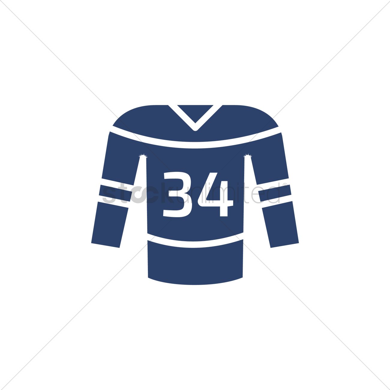 Ice Hockey Jersey Vector Image 1300x1300 Ice Hockey Jersey Vector Image