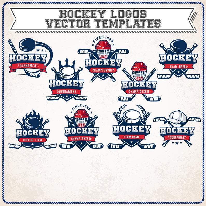 Hockey Logo Templates Etsy 794x794 Hockey Logo Templates Etsy