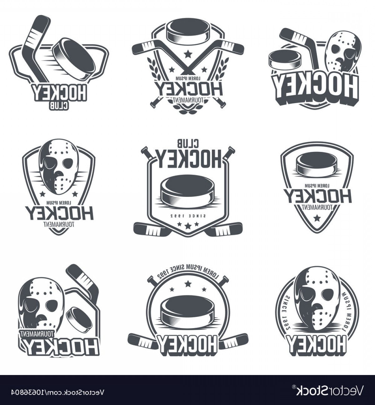 Hockey Logo Vector at Vectorified.com | Collection of Hockey Logo ...