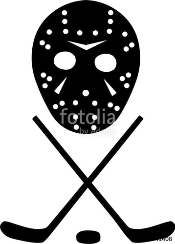 358x500 Ice Hockey Mask, Sticks And Puck Stock Image And Royalty Free