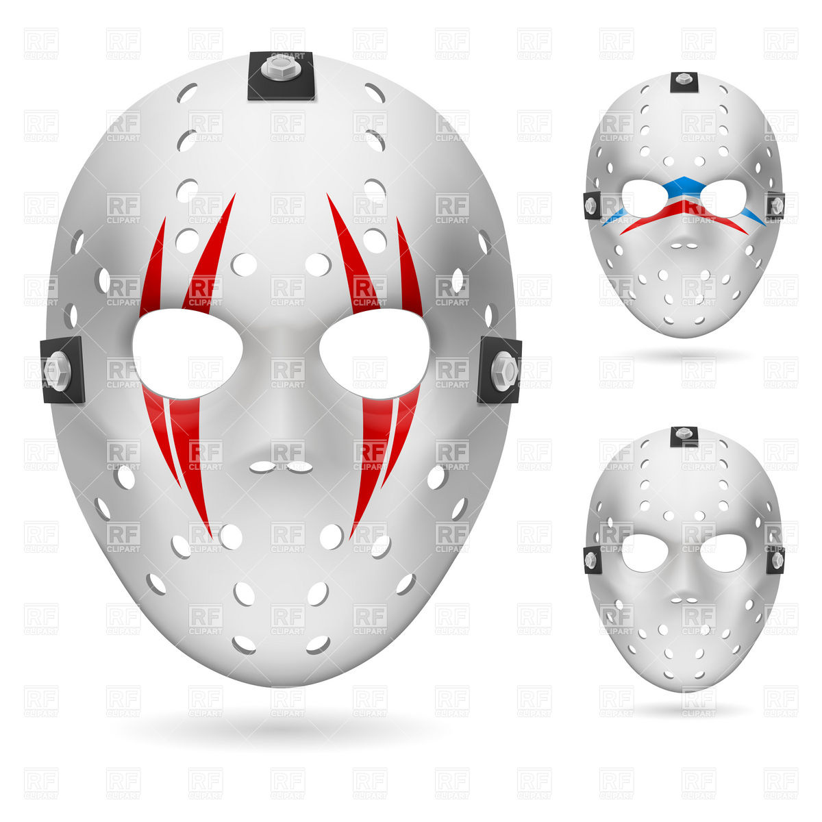 1200x1200 Ice Hockey Goalkeeper Mask Vector Image Of Sport And Leisure