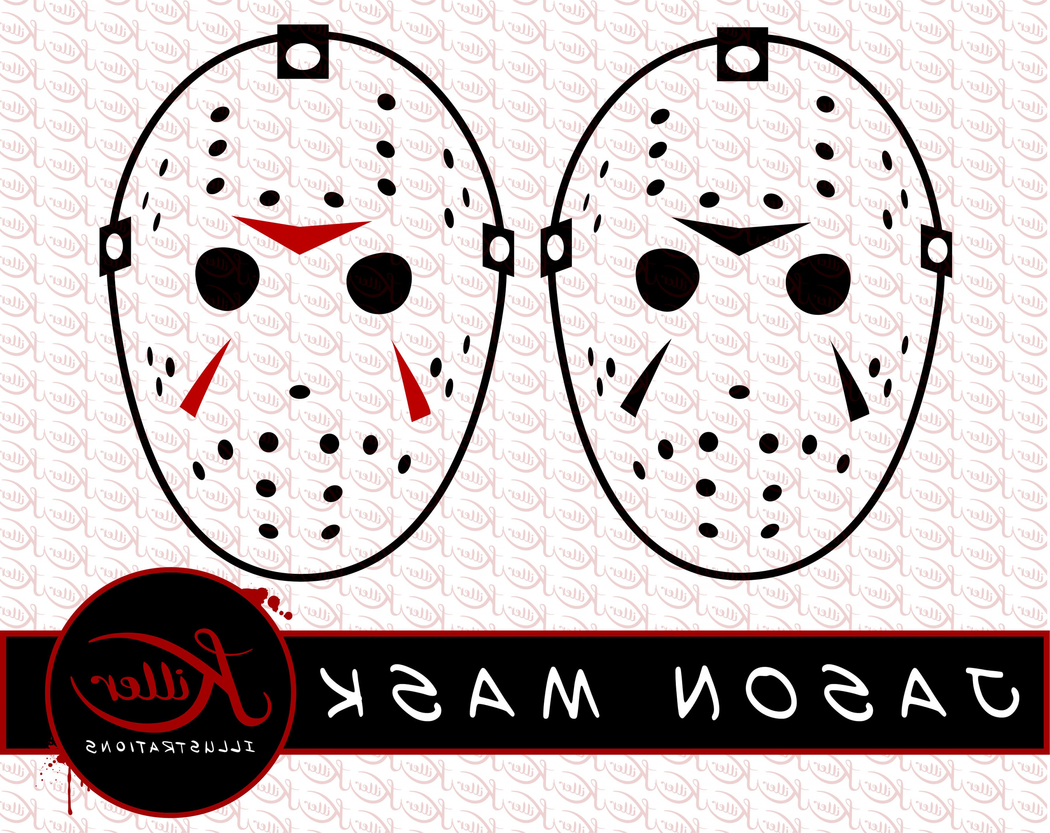 3600x2858 Jason Mask Vector Pack Hockey Mask Savoyuptown