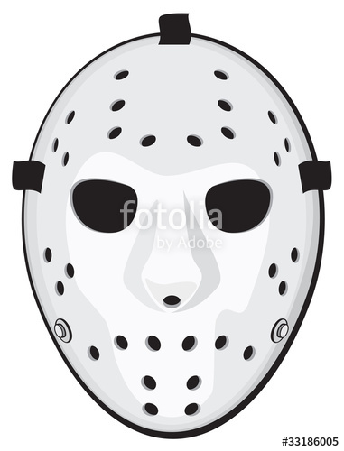 Hockey Mask Vector at Vectorified.com | Collection of Hockey Mask ...