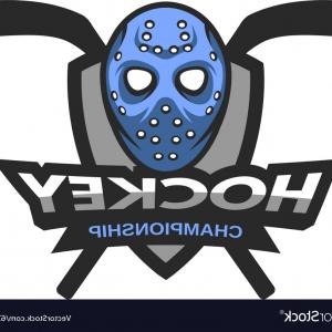 300x300 Goalie Mask Hockey Logo Emblem Vector Hoodamathrun