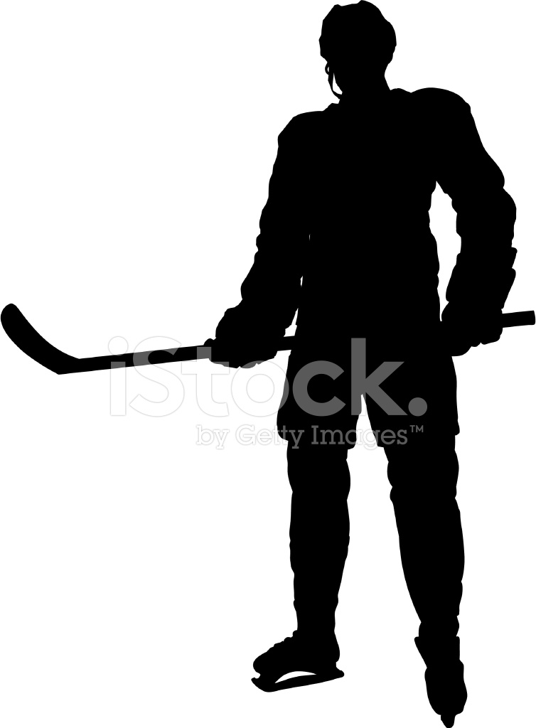 Hockey Player Silhouette Stock Vector 754x1024 Hockey Player Silhouette Stock Vector
