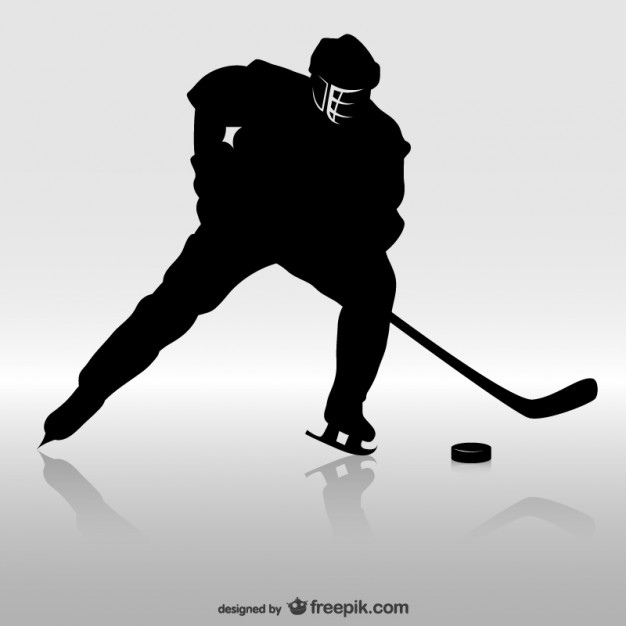 Hockey Player Silhouette Vector Free Download 626x626 Hockey Player Silhouette Vector Free Download