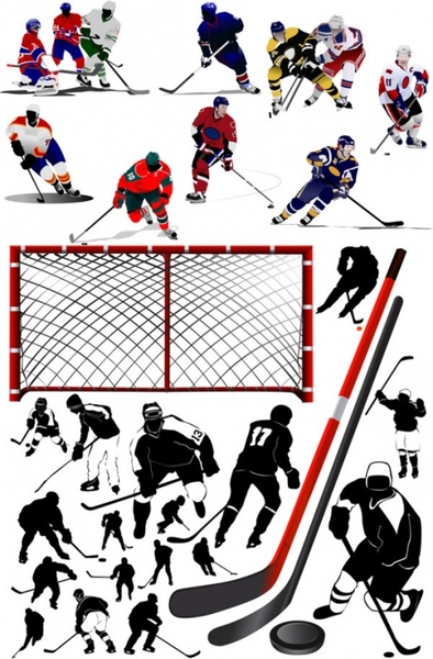 Hockey Player Vector Free Vector In Encapsulated Postscript 394x600 Hockey Player Vector Free Vector In Encapsulated Postscript