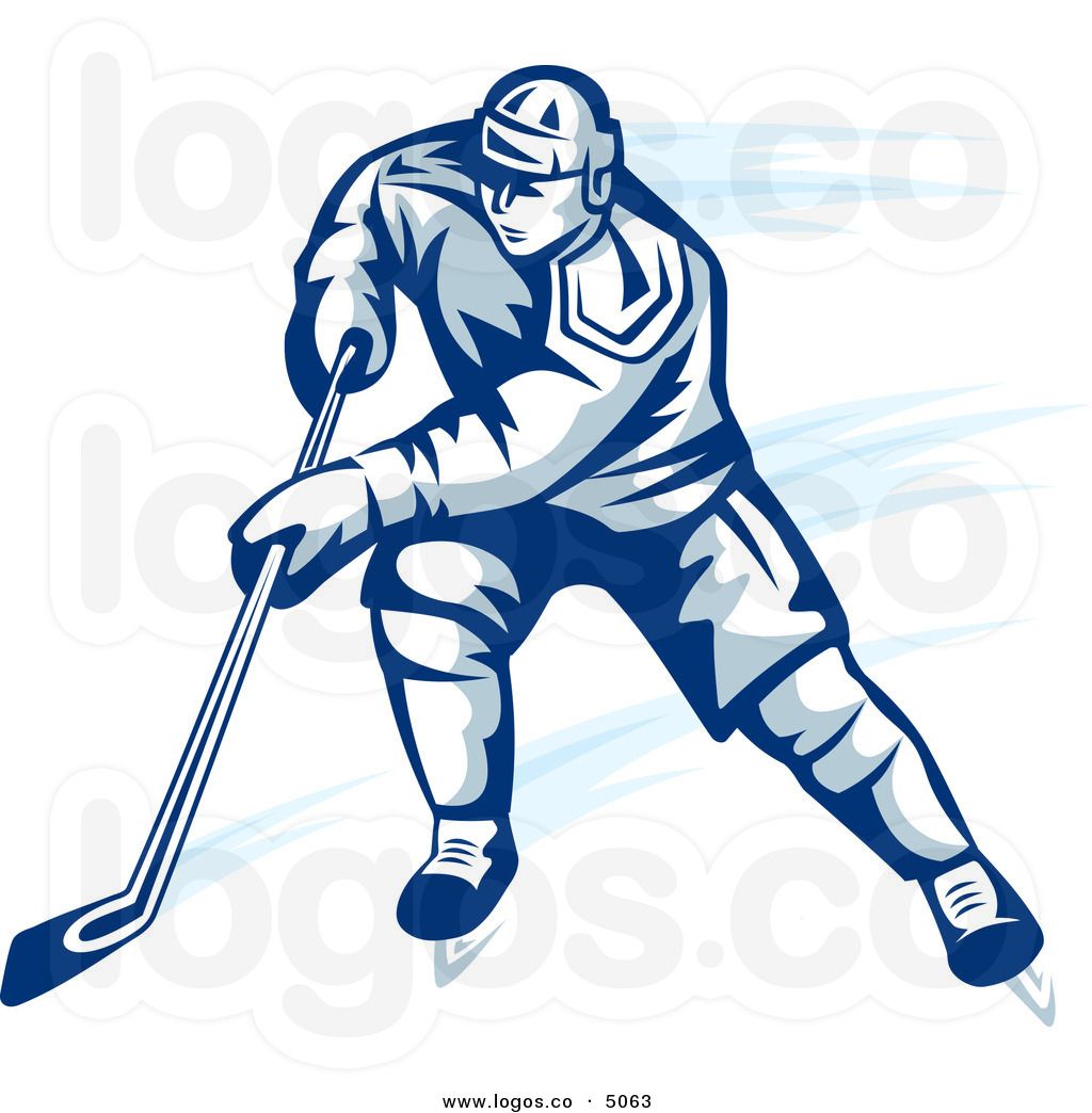 1024x1044 Ice Hockey Player Images Royalty Free Vector Of A Blue Ice