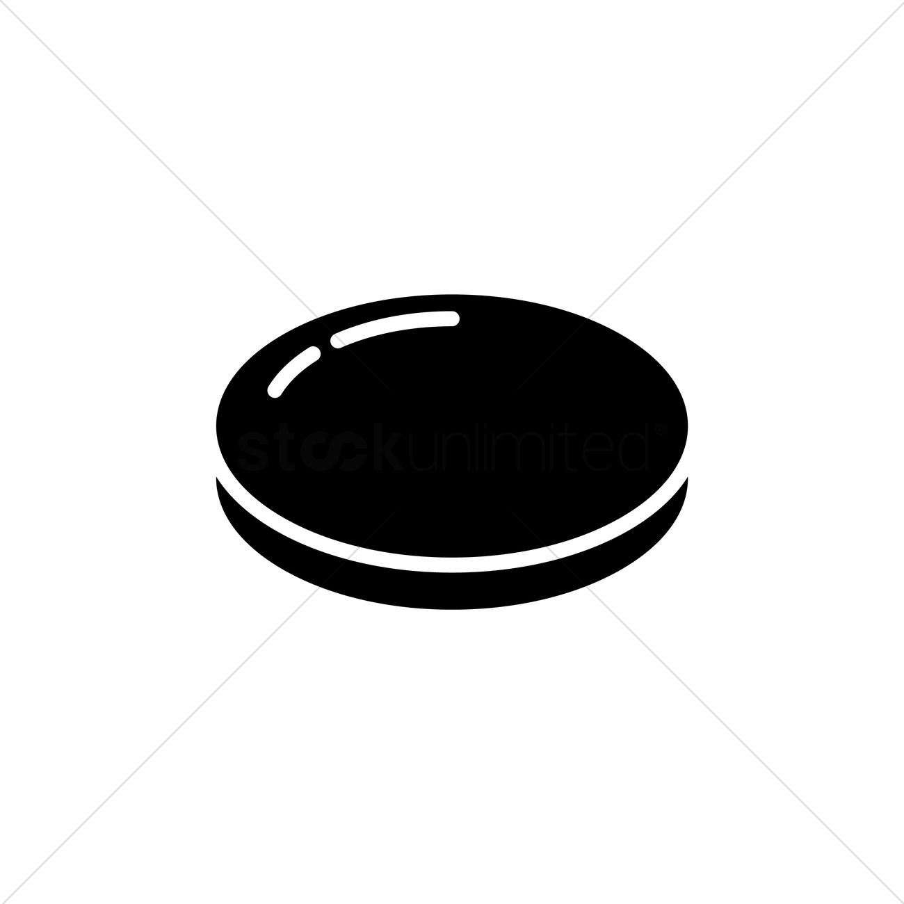1300x1300 Free Hockey Puck Vector Image