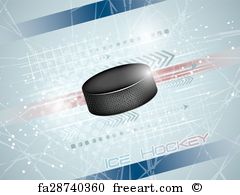 240x195 Free Art Print Of Ice Hockey Puck Face Cartoon Vector Vector
