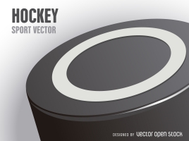 268x200 Hockey Puck Free Vector Graphic Art Free Download